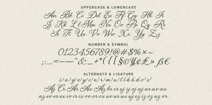 Seville Milano Font Poster 9