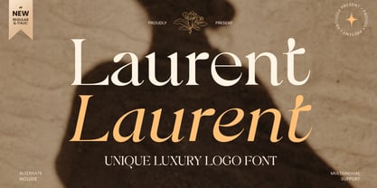 Laurent Font Poster 1