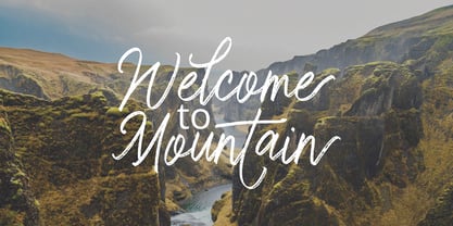 Restocke Script Font Poster 7
