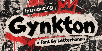 Gynkton Font Poster 1