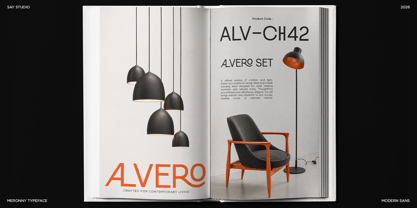 Meronny Font Poster 3