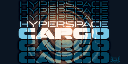 Hyperspace Cargo Font Poster 1