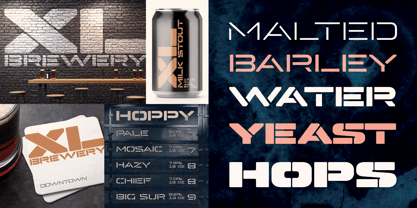 Hyperspace Cargo Font Poster 3