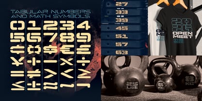 Hyperspace Cargo Font Poster 8