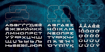 Hyperspace Cargo Font Poster 10