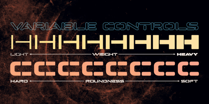 Hyperspace Cargo Font Poster 7