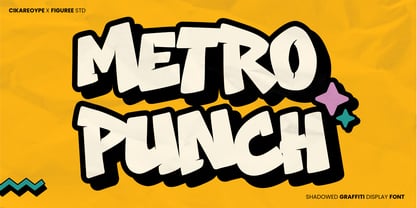 Metro Punch Font Poster 1