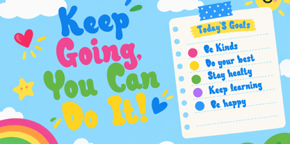 Jellobop Font Poster 2