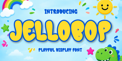 Jellobop Font Poster 1