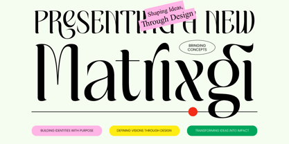 Matrixgi Font Poster 1