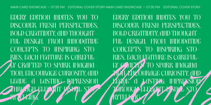 Matrixgi Font Poster 2