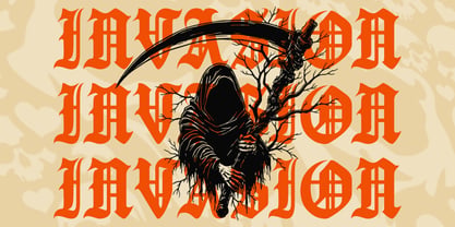 Mordren Font Poster 8