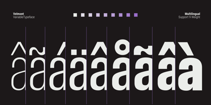 Velmont Font Poster 7
