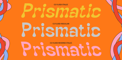 CS Floid Font Poster 2