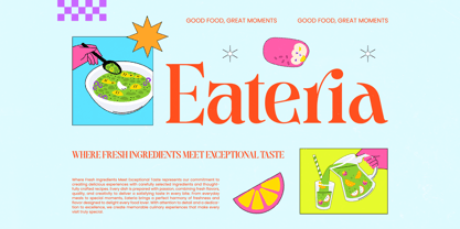 Cooking Paradise Font Poster 9