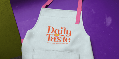 Cooking Paradise Font Poster 10