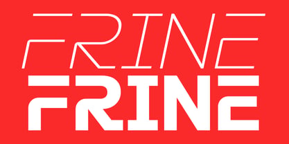 Frine Font Poster 1