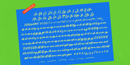 Blasting Font Poster 9