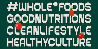 Roejak Font Poster 6