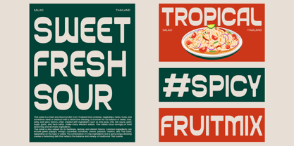 Roejak Font Poster 2