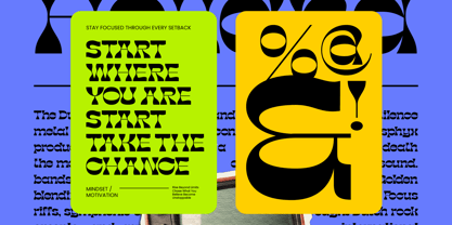 Stay Moosen Font Poster 8