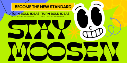 Stay Moosen Font Poster 1