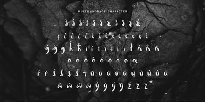 Crude Line Font Poster 6
