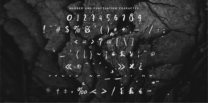 Crude Line Font Poster 7