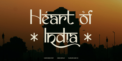 Chintaron Font Poster 3