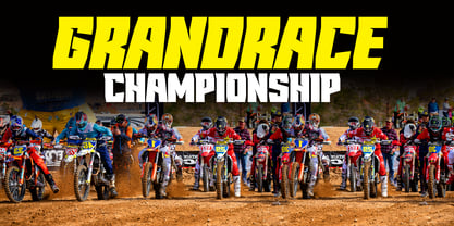 MLTP Raceour Font Poster 9