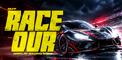 MLTP Raceour Font Poster 10