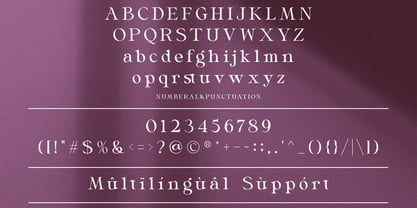 Glorine Font Poster 5