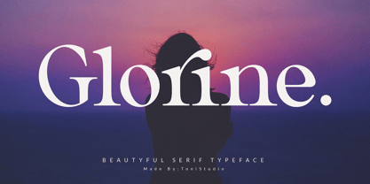 Glorine Font Poster 1