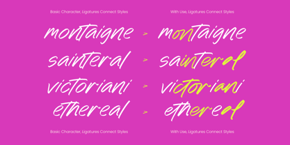 Belle Aurelia Font Poster 3