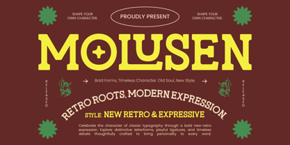 Molusen Font Poster 1