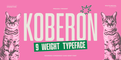 Koberon Font Poster 1