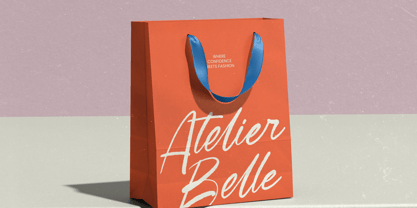 Creative Online Font Poster 7