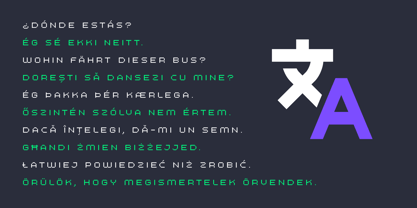 Combo Machine Font Poster 8