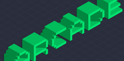 Combo Machine Font Poster 2