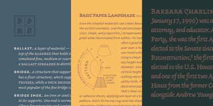 Inkwell Font Poster 6