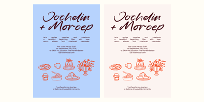Golden Petals Font Poster 6