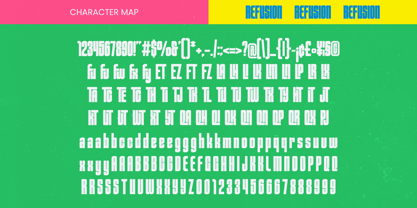 Refusion Font Poster 10