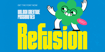 Refusion Font Poster 1