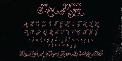 Shine Phobia Font Poster 11