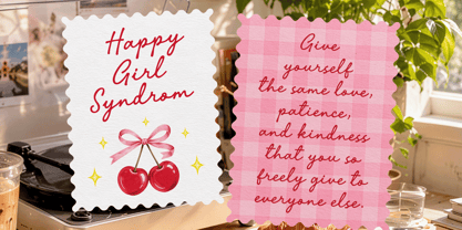 Within Romance Font Poster 8