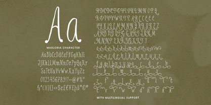 Magloria Font Poster 9