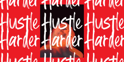 Fasturise Brush Font Poster 9