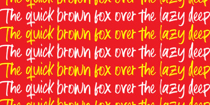 Fasturise Brush Font Poster 14