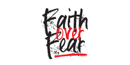Fasturise Brush Font Poster 4