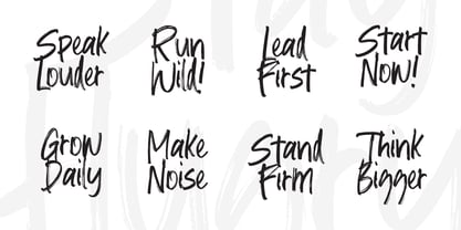 Fasturise Brush Font Poster 6